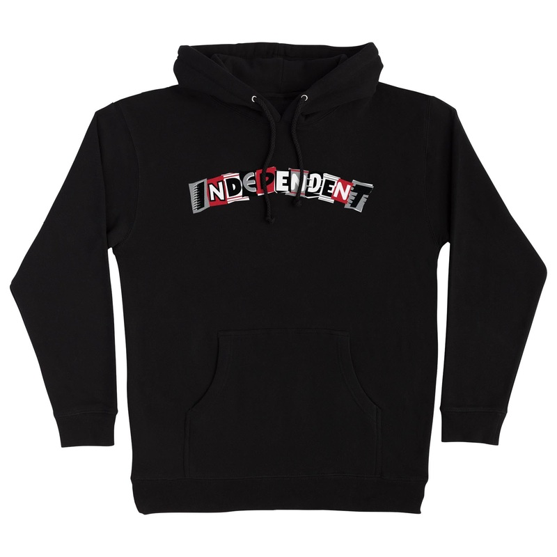 Lance Mountain Ransom Mens Independent Hoodie Black S