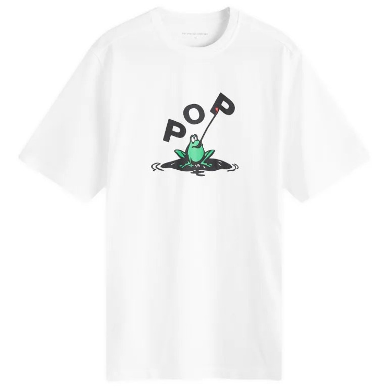 Pop Trading Co Frog Tee White S