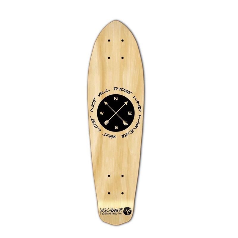 Punked Micro Cruiser  Deck – Wander Natural Deck
