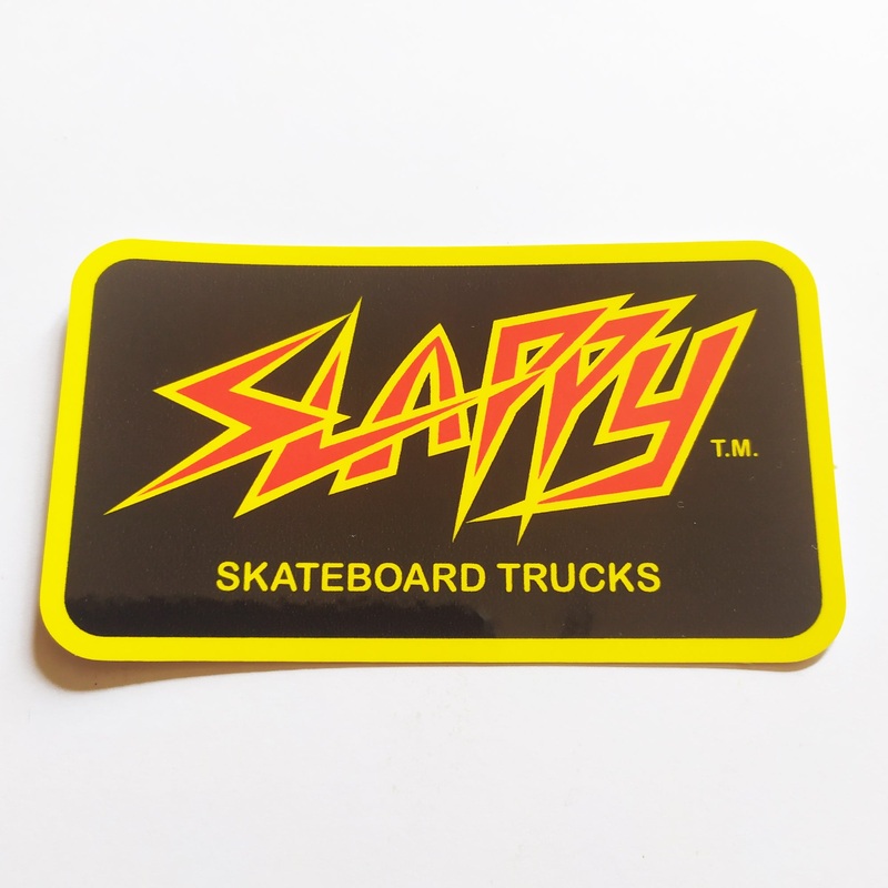 Slappy Trucks Throwback Logo Sticker