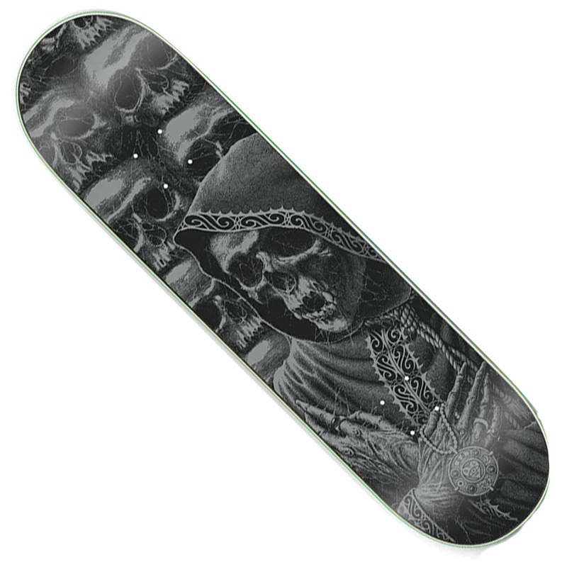 Strangelove Monk Deck Black/ Grey 8.375 x 32.125 WB:14.375