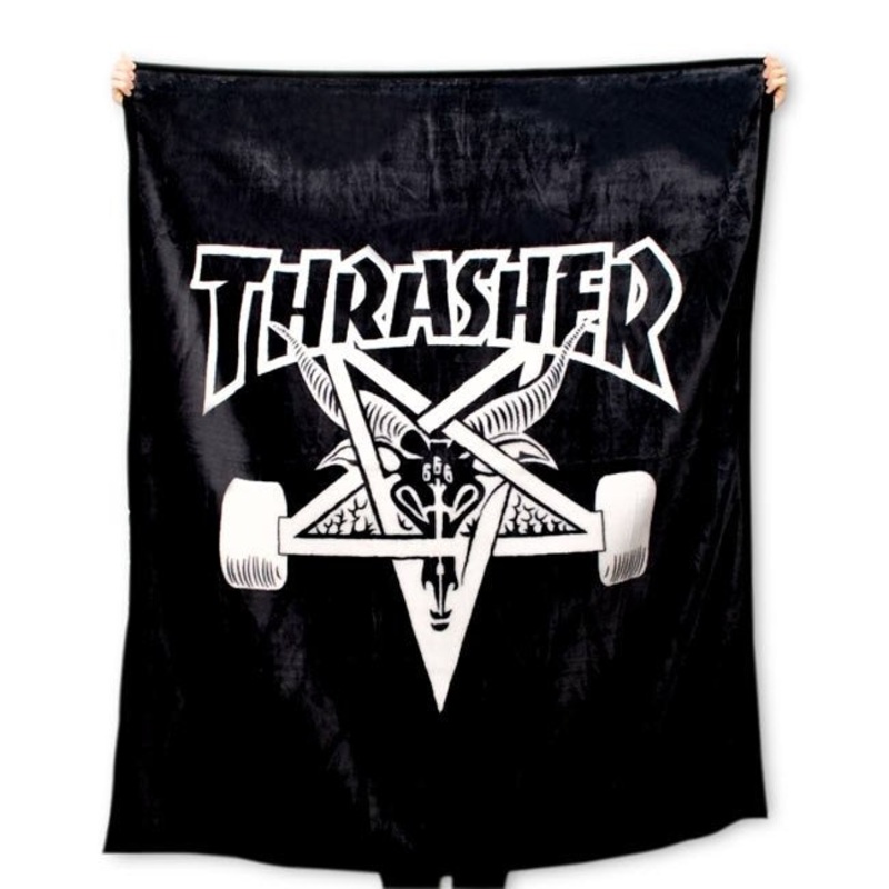 THRASHER SKATE GOAT BLANKET OS