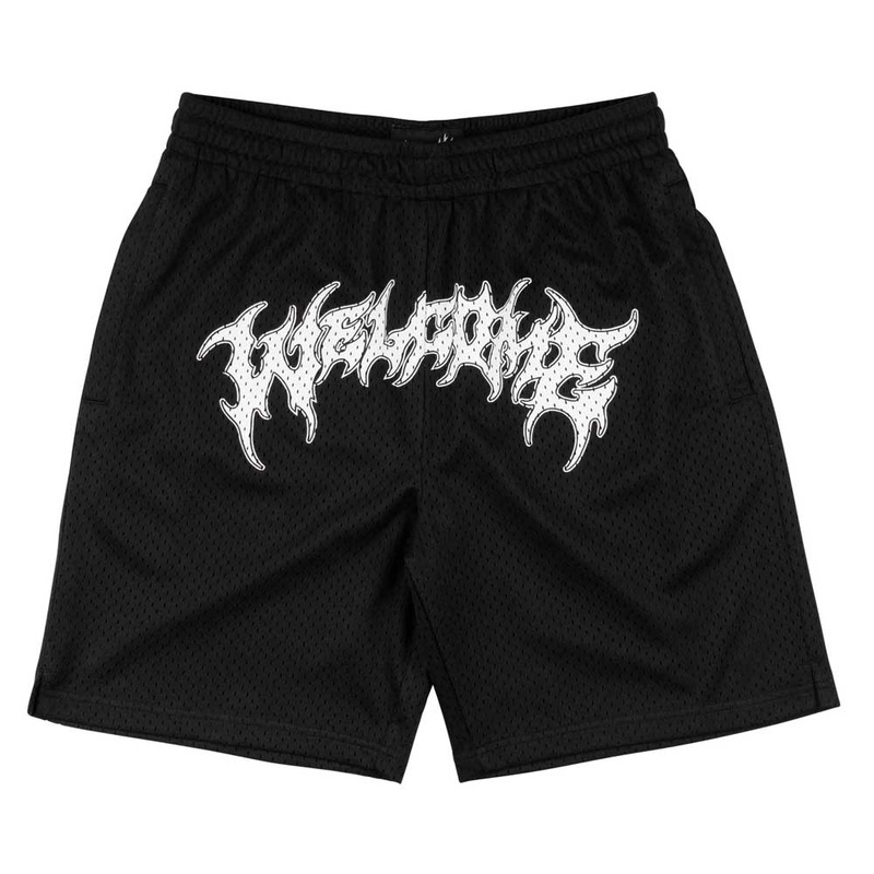 Welcome Barb Mesh Shorts – Black X-Small Black