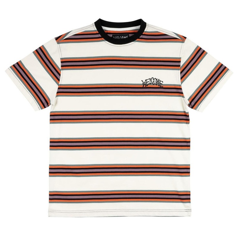 Welcome Shirt Thelema Stripe Knit Bone S