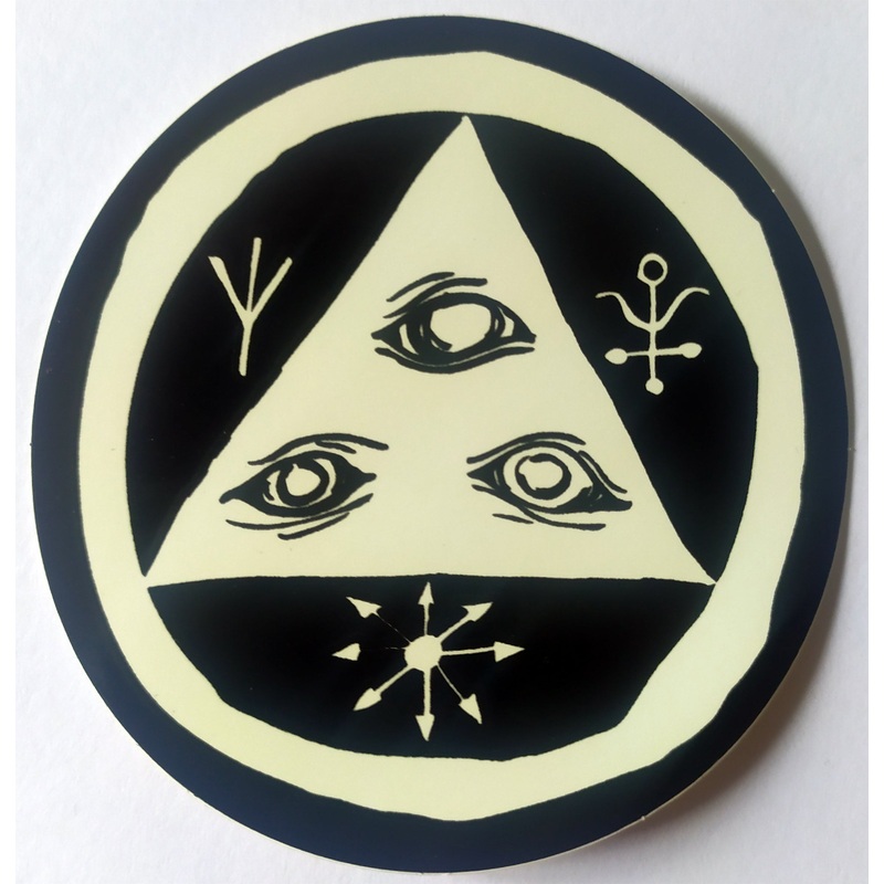 Welcome Skateboards Talisman (Glow in the dark) Sticker