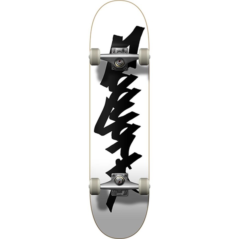 Zoo York OG 95 Tag White/Black 8.0″ Skateboard Complete