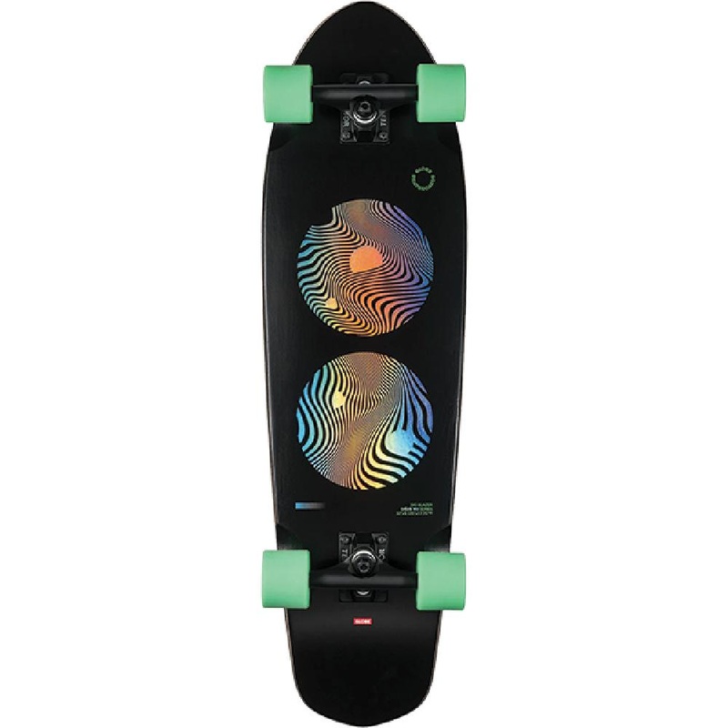 Globe Big Blazer Black/Green 32″ Cruiser Longboard Complete