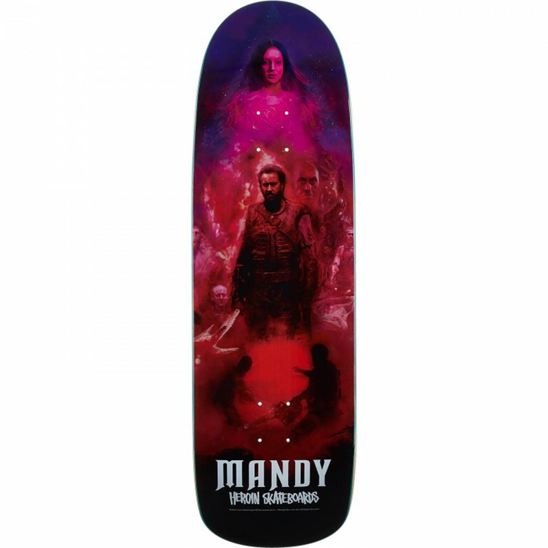 Heroin Mandy Poster 9.6″ Skateboard Deck