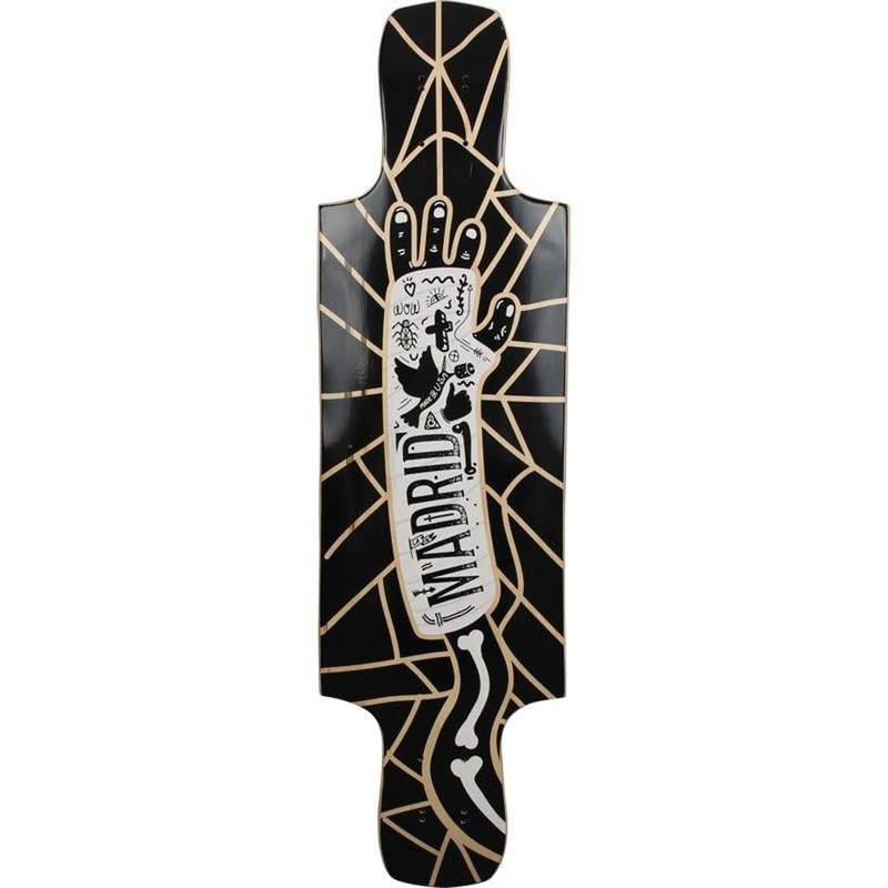 Madrid Cast Riot Top Mount Freeride 34 inches Longboard Deck 2016