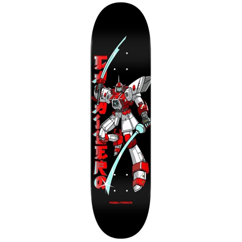 Powell Caballero Gundam Red 8.25″ Skateboard Deck 8.25″