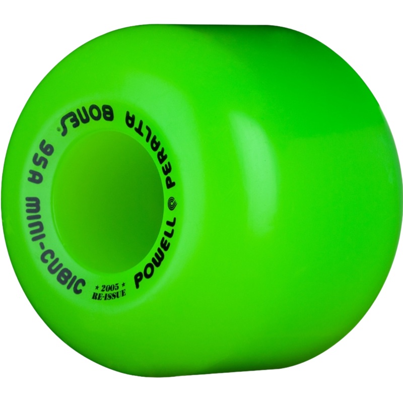 Powell Peralta Mini-Cubic Skateboard Wheels 64mm 95a – Green 64mm
