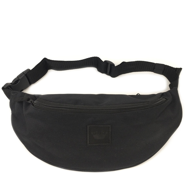 Prime Delux Hip Pack – Black / Black