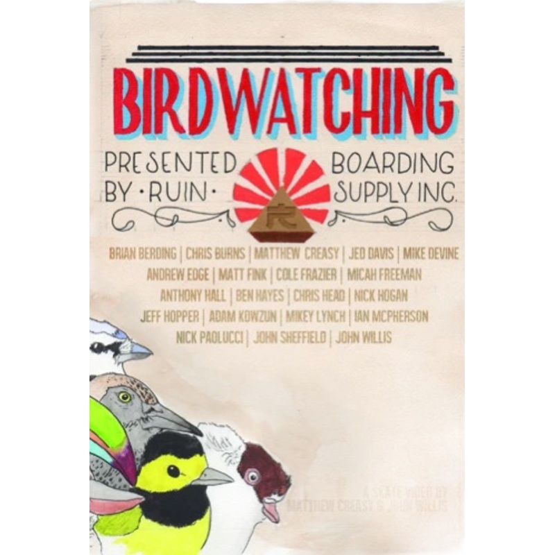 Ruin Skate Shop Birdwatching DVD
