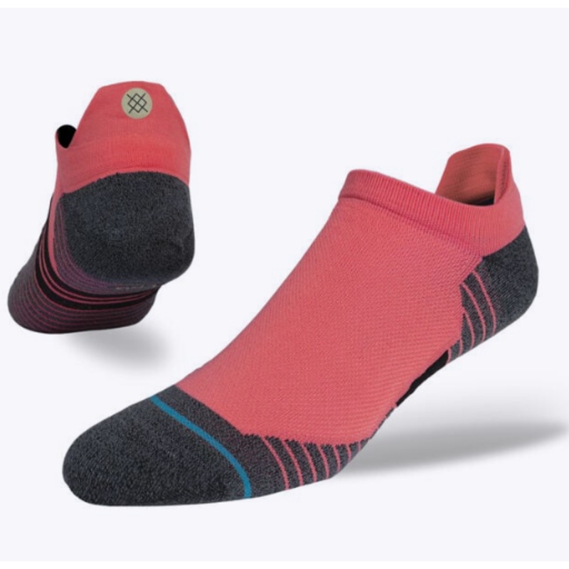 Stance Performance Ultra Tab Running Socks Medium Neon Pink