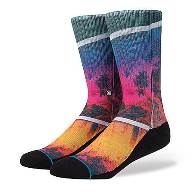 Stance Versus Crew Socks Blue Large