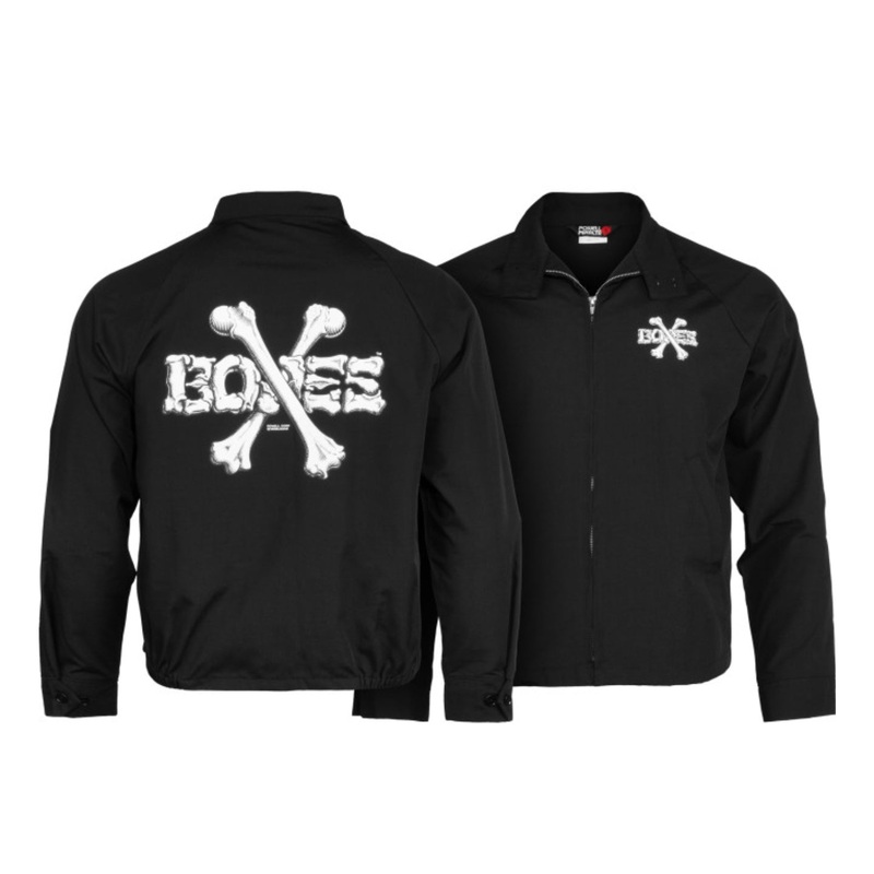 XXL Powell Peralta CROSS BONES Jacket – BLACK