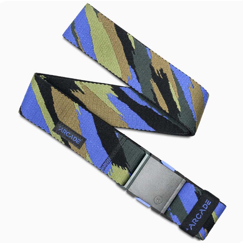 Arcade Brush Stroke Standard Stretch Belt Black/Cobalt