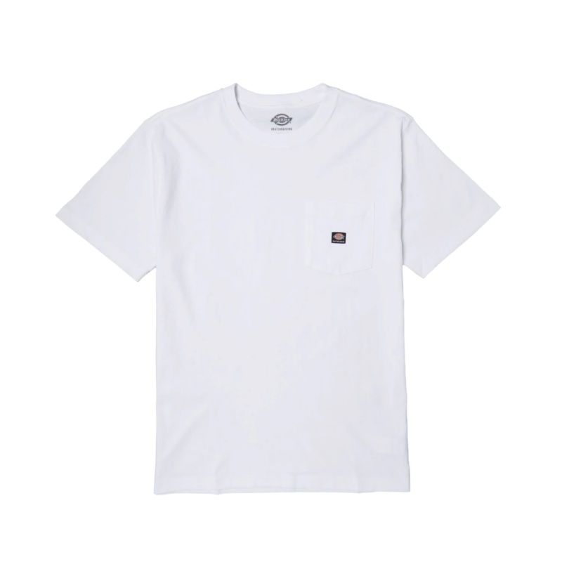 Dickies – Heavyweight Pocket Tee – ( White ) Small