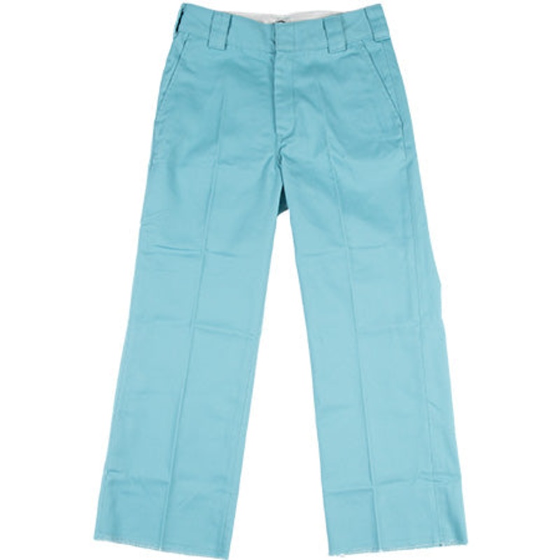Dickies Women’s Twill Cropped Pants Rinsed Porcelain 0R/0R