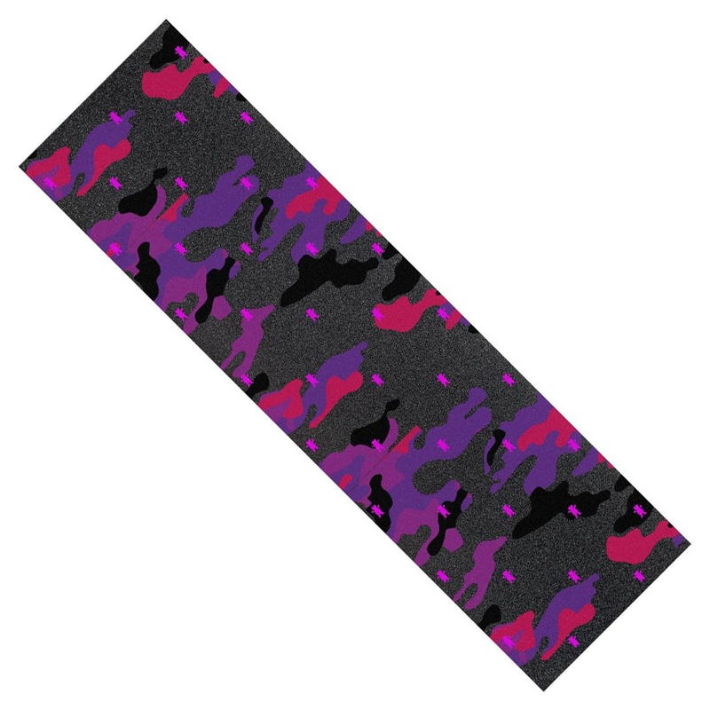 Grizzly Mini Bear Camo Cut Out Purple Griptape Purple 9×33