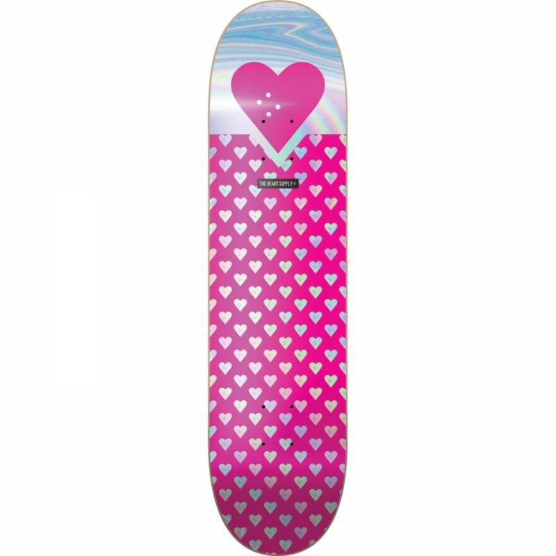 HS SWEETHEARTS FOIL DECK-7.75 PINK