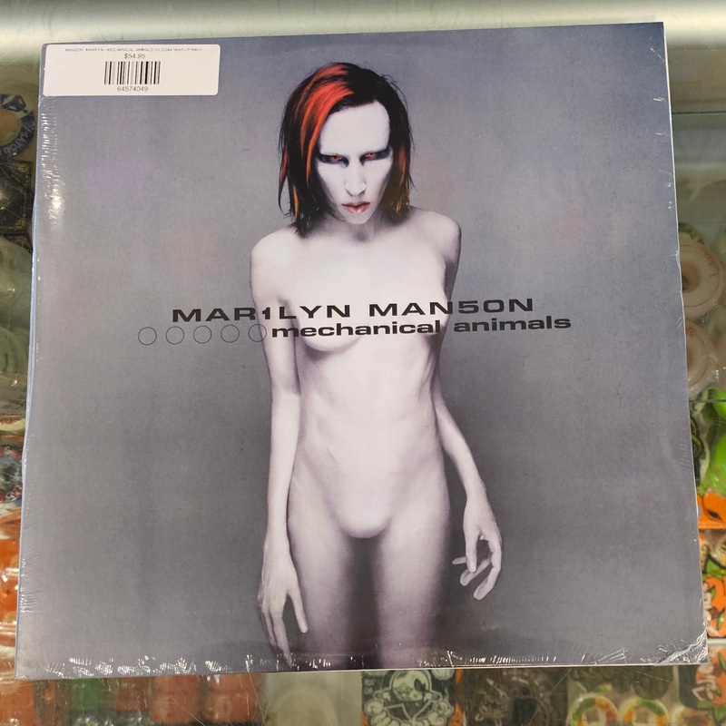 MANSON, MARILYN – MECHANICAL ANIMALS 2X (Color Vinyl) LP Record **UNOFFICIAL RELEASE**