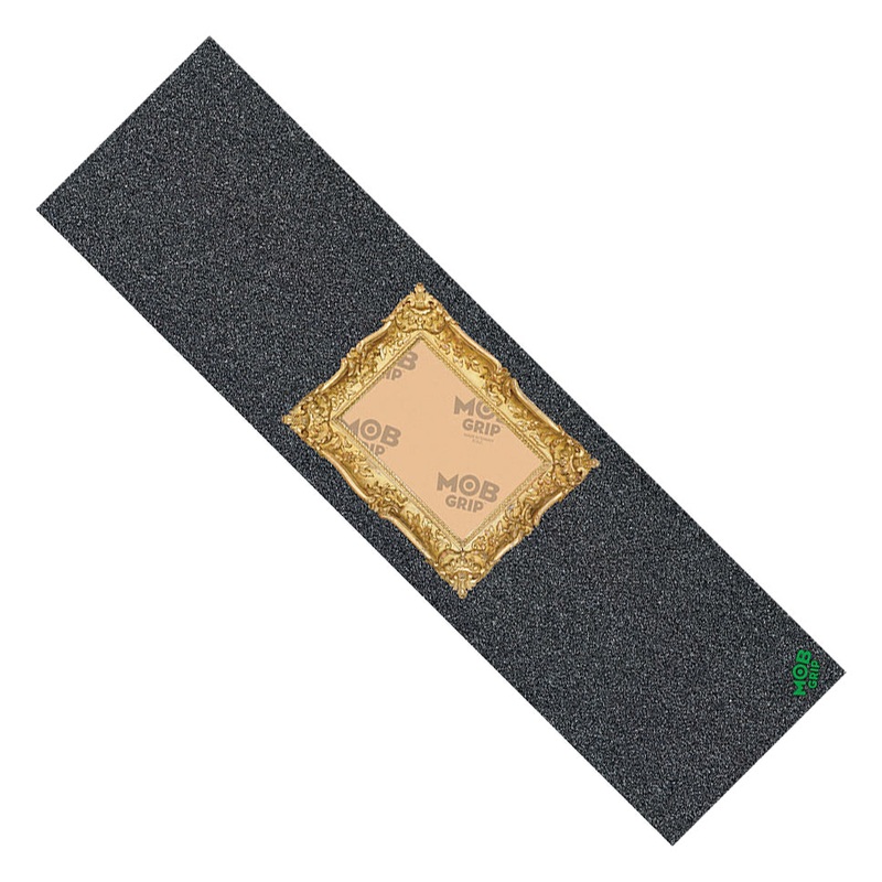 Mob Grip Framed Clear Graphic Griptape Black 9×33