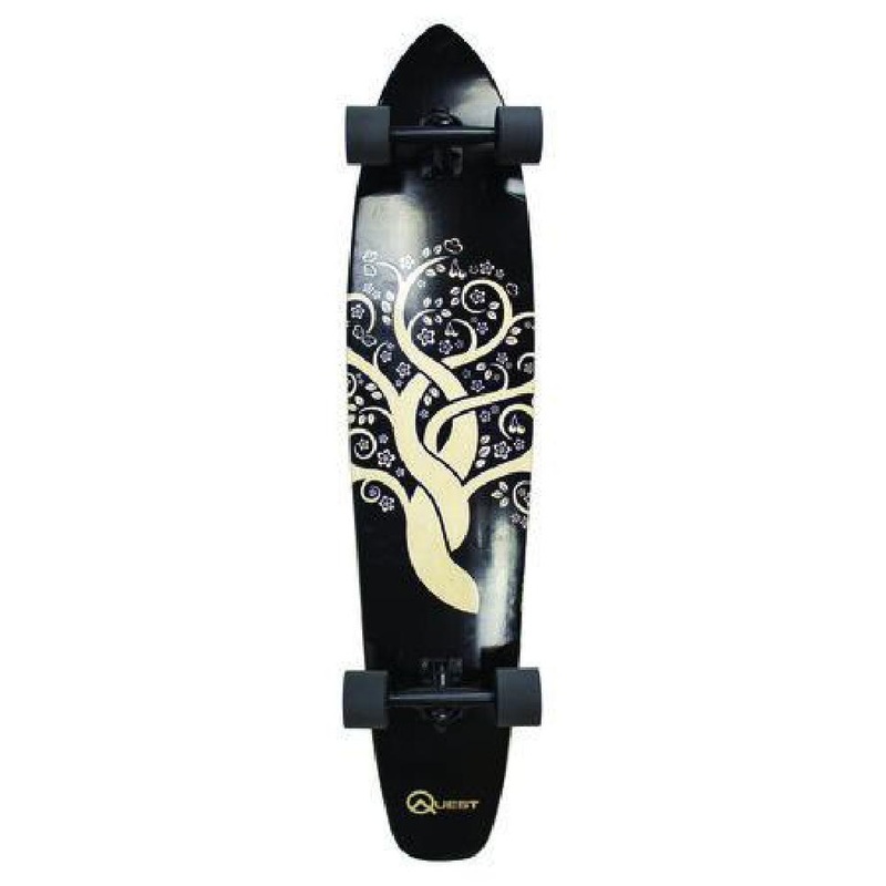 Quest Cypress 44 Kicktail Longboard Complete