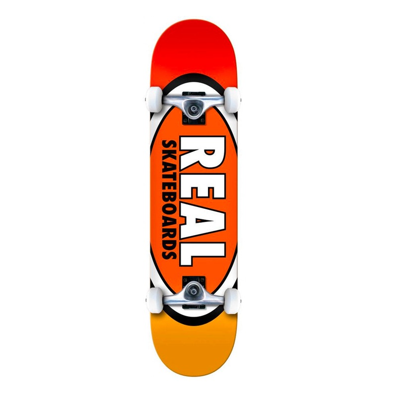 Real Skateboards 7.75″ Mid Team Edition Oval Complete Skateboard – Multi