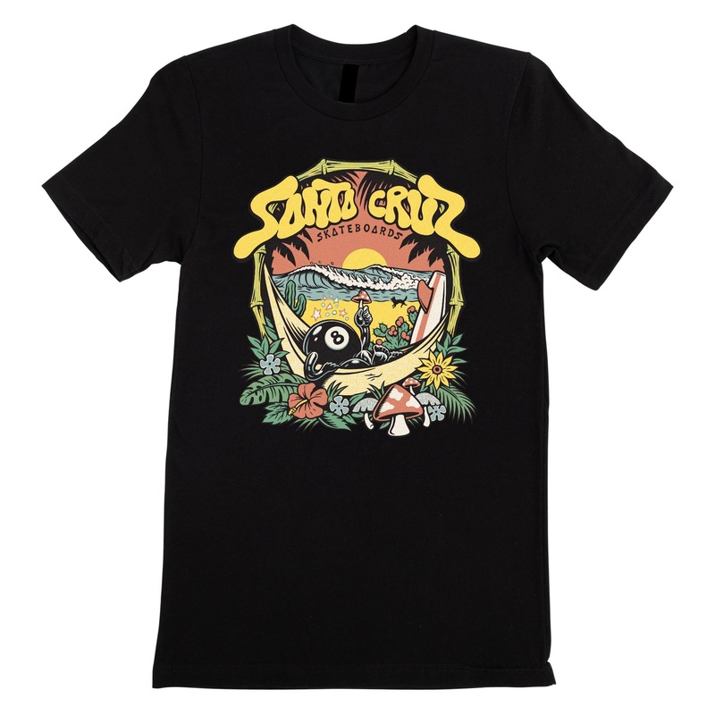 Santa Cruz Winkowski 8Baller Trip Womens T-Shirt X-Small Black