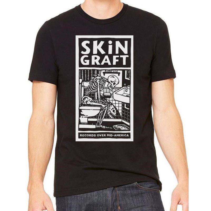 SKiN GRAFT Records “Over Mid-America” T-Shirt Small