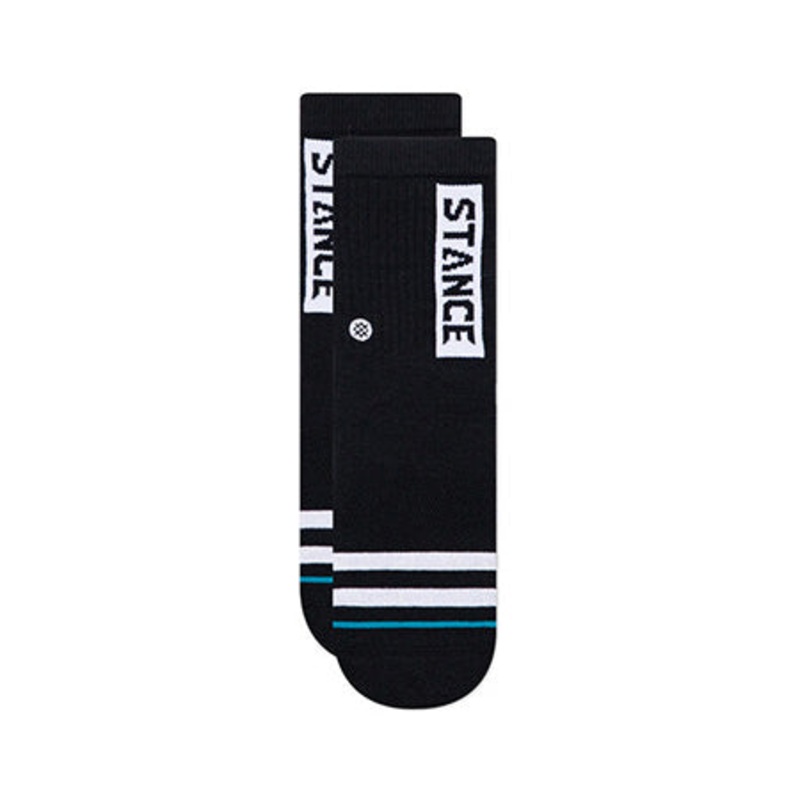 Stance OG ST Kids Crew Socks Black Large
