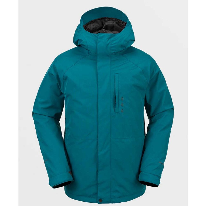 Volcom Men’s Dua Insulated Gore Tex Jacket – Blue Small Blue