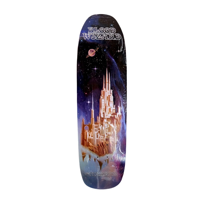 Blood Wizard GREGSON 8.75″ Skateboard Deck- CASTLE