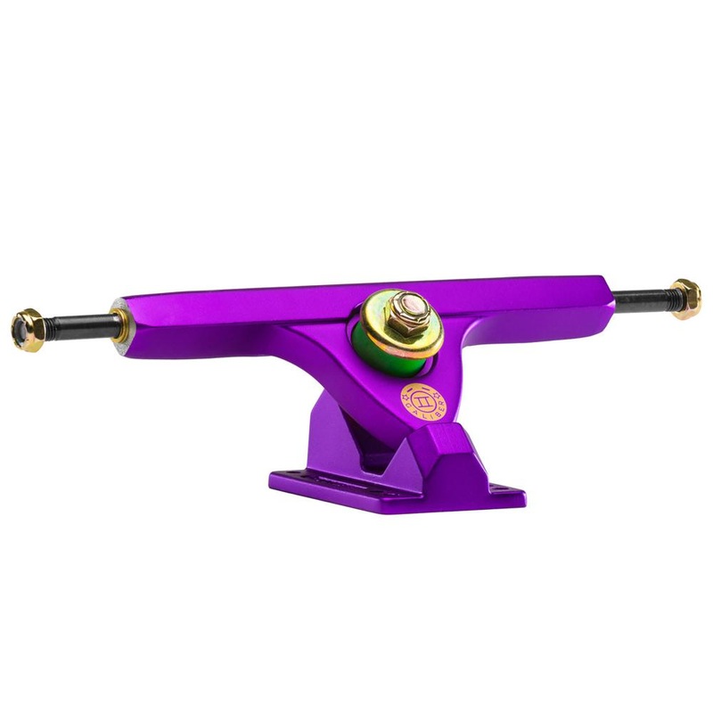 Caliber II – 184mm/44 in Satin Purple Longboard Trucks | Set of 2 Default Title