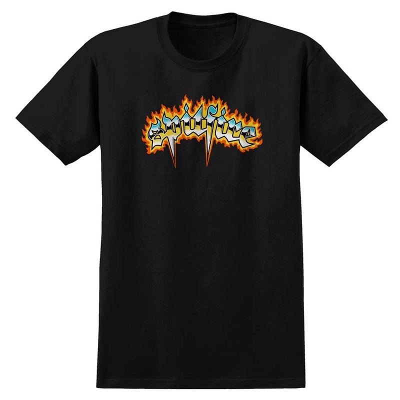 Chrome Venom Black Tee Spitfire Wheels SM