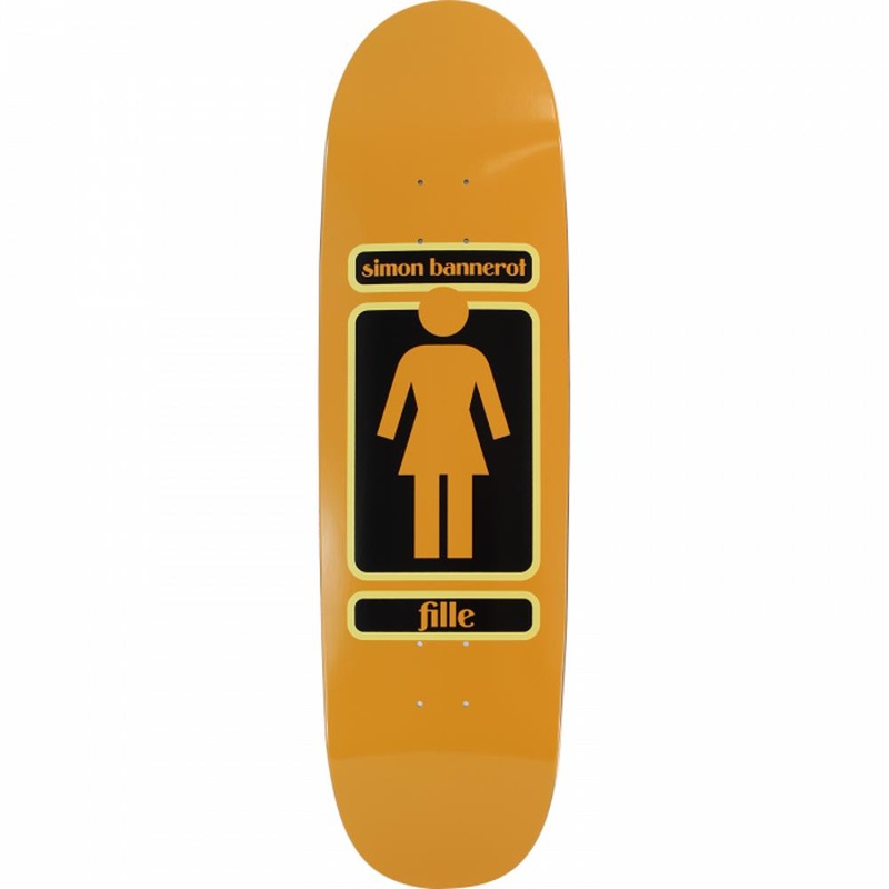 Girl Bannerot 93 Til – Loveseat Shape 9.0″ Skateboard Deck Deck