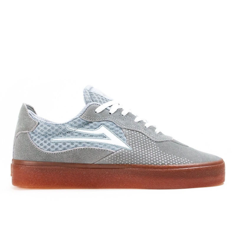 Lakai Essex Shoes – Light Grey/ Gum UK 7