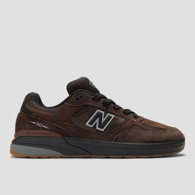 New Balance Reynolds 933 Skateboard Shoes Brown UK8