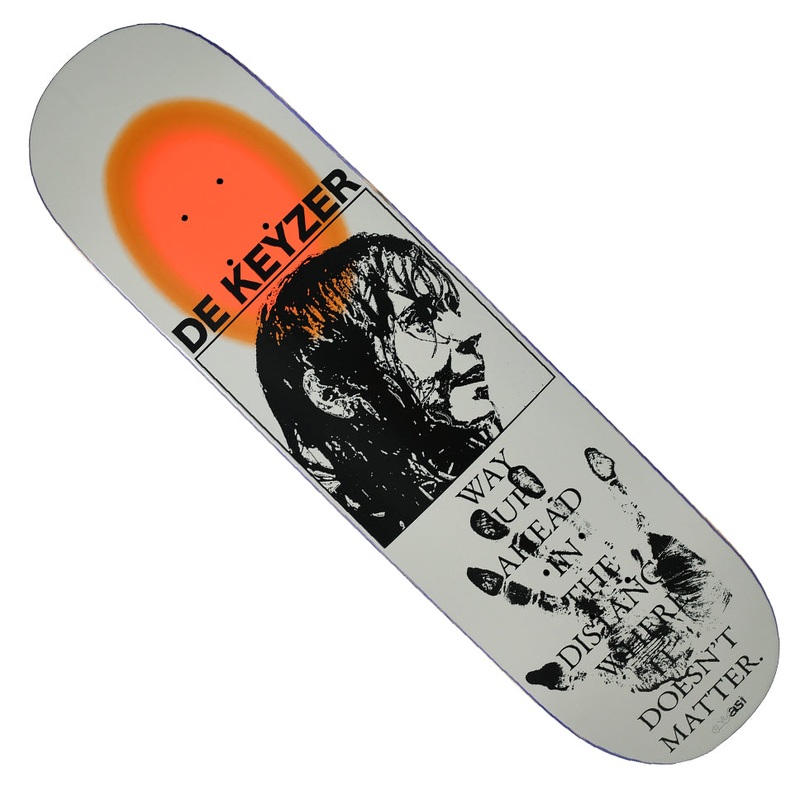 Quasi Bobby Dekeyzer Distance Deck Multicolor 8.125 x 31.75 WB:14.25