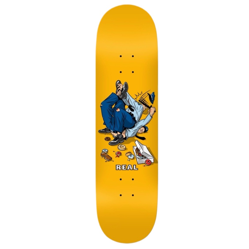 Real Team Easy Rider Double Duty Cops 8.25″ Skateboard Deck 8.25″ WB 14.375″
