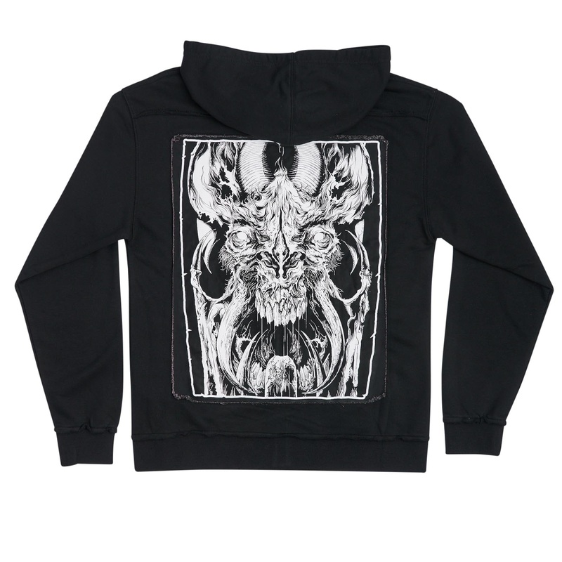 SANTA CRUZ WINKOWSKI PRIMEVAL ZIP HOODED SWEATSHIRT M