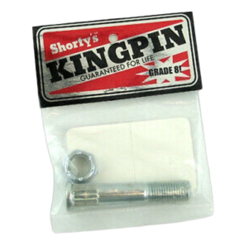 SHORTY’S HARDWARE KINGPIN NUT & BOLT SKATEBOARD OS
