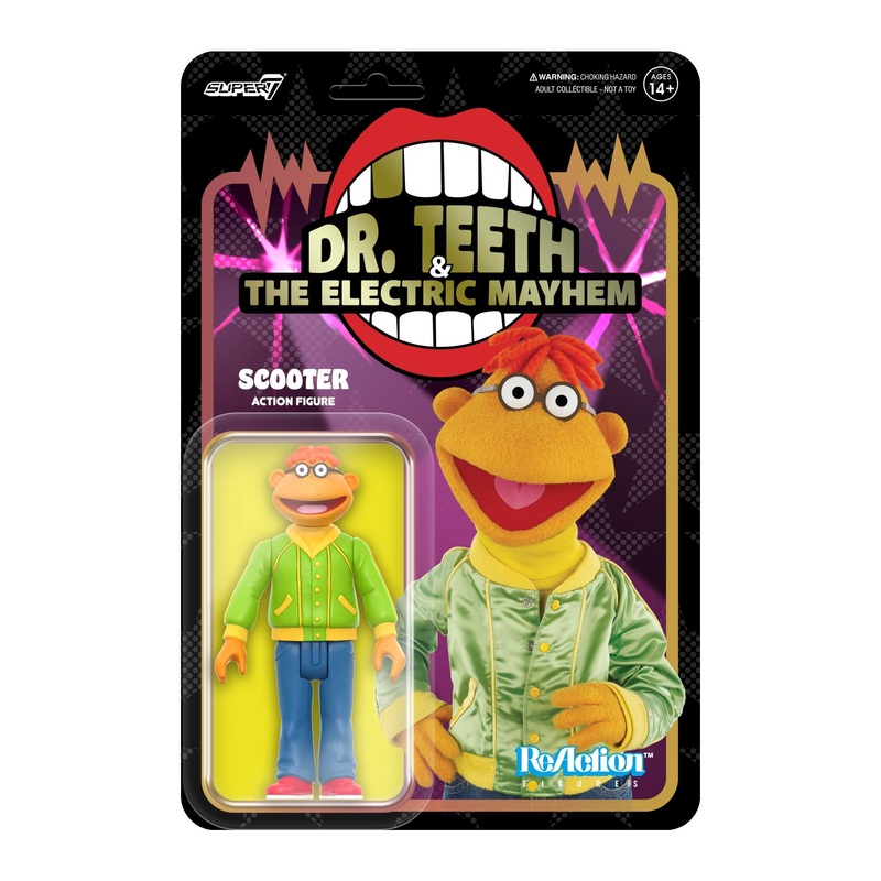Super7 x The Muppets – Electric Mayhem Band – Scooter ReAction Figure