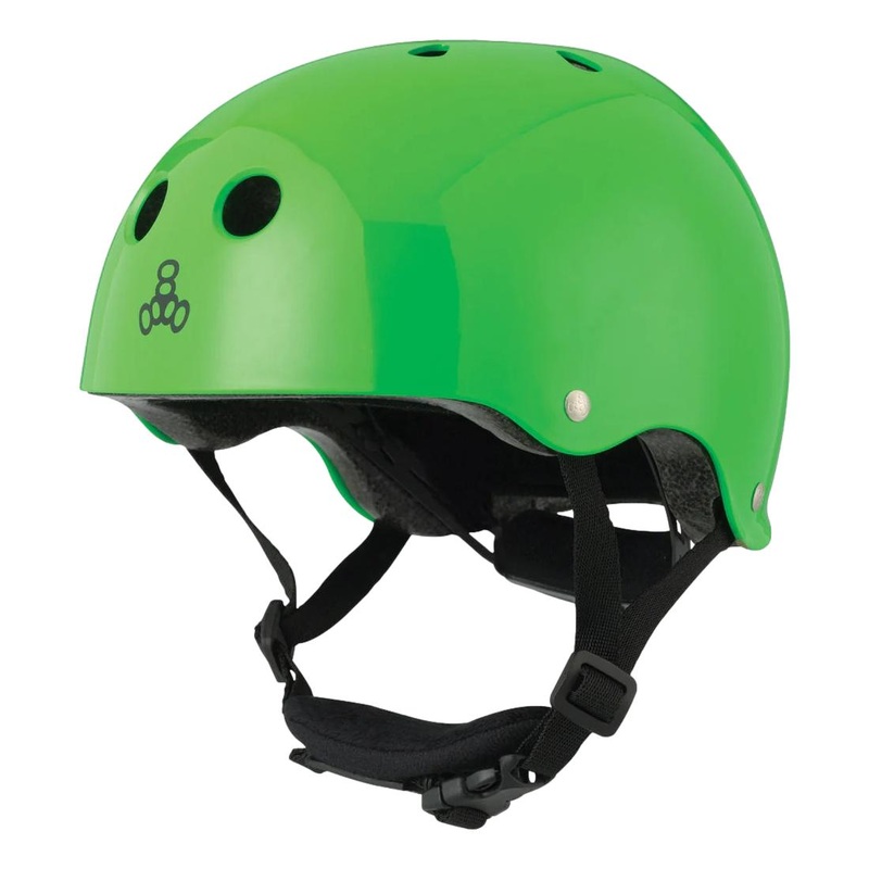 Triple 8 Lil 8 Helmet Neon Green