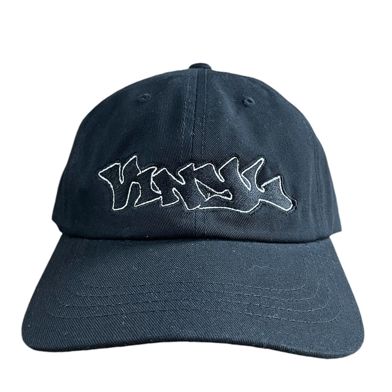 Vinyl Graffiti Dad Hat Black One Size Fits All