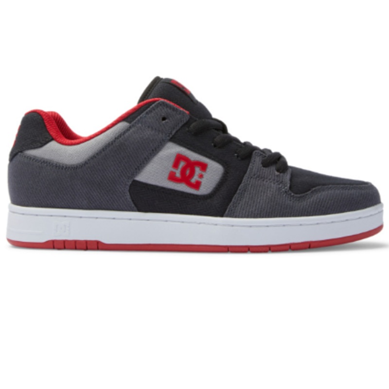 DC Manteca 4 Zero Waste Skate Shoes Black/Grey/Red 9
