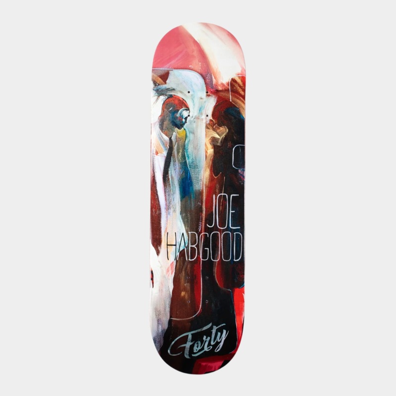 Forty Skateboards – 9″ Joe Habgood Deck – Multi 9″