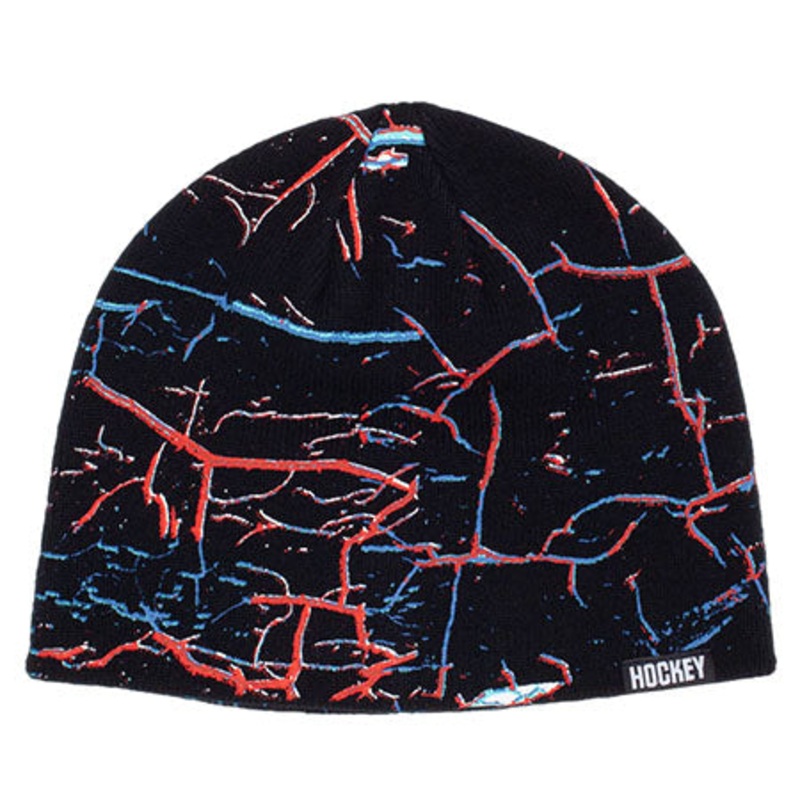Hockey Nikit AOP Beanie Black One size fits all