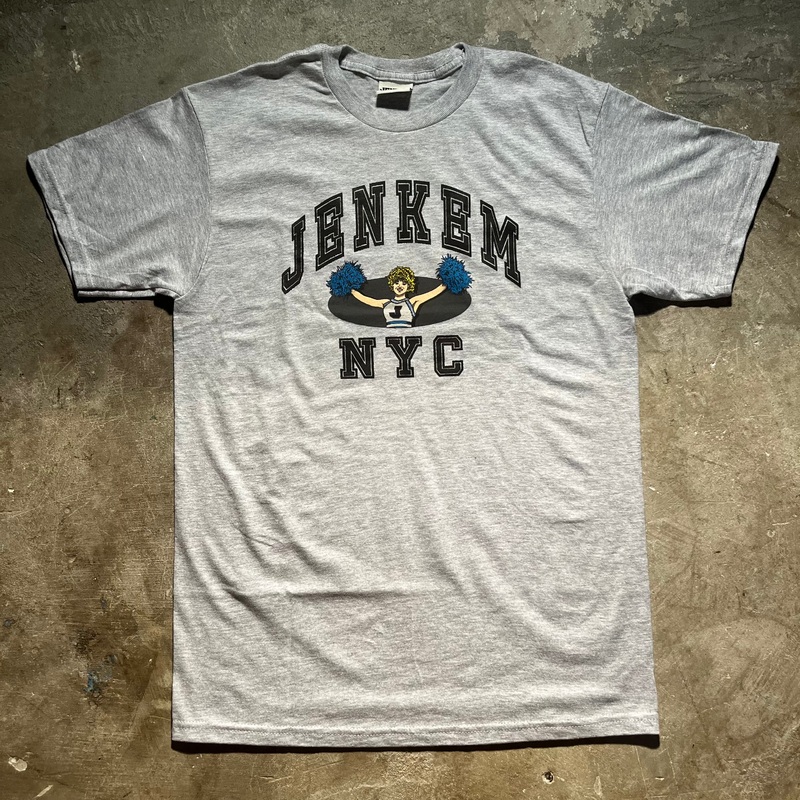 Jenkem – Varsity T-Shirt – Sport Grey Medium